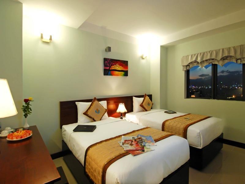 Luna Diamond Hotel Đà Nẵng Exterior foto
