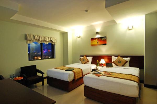 Luna Diamond Hotel Đà Nẵng Exterior foto