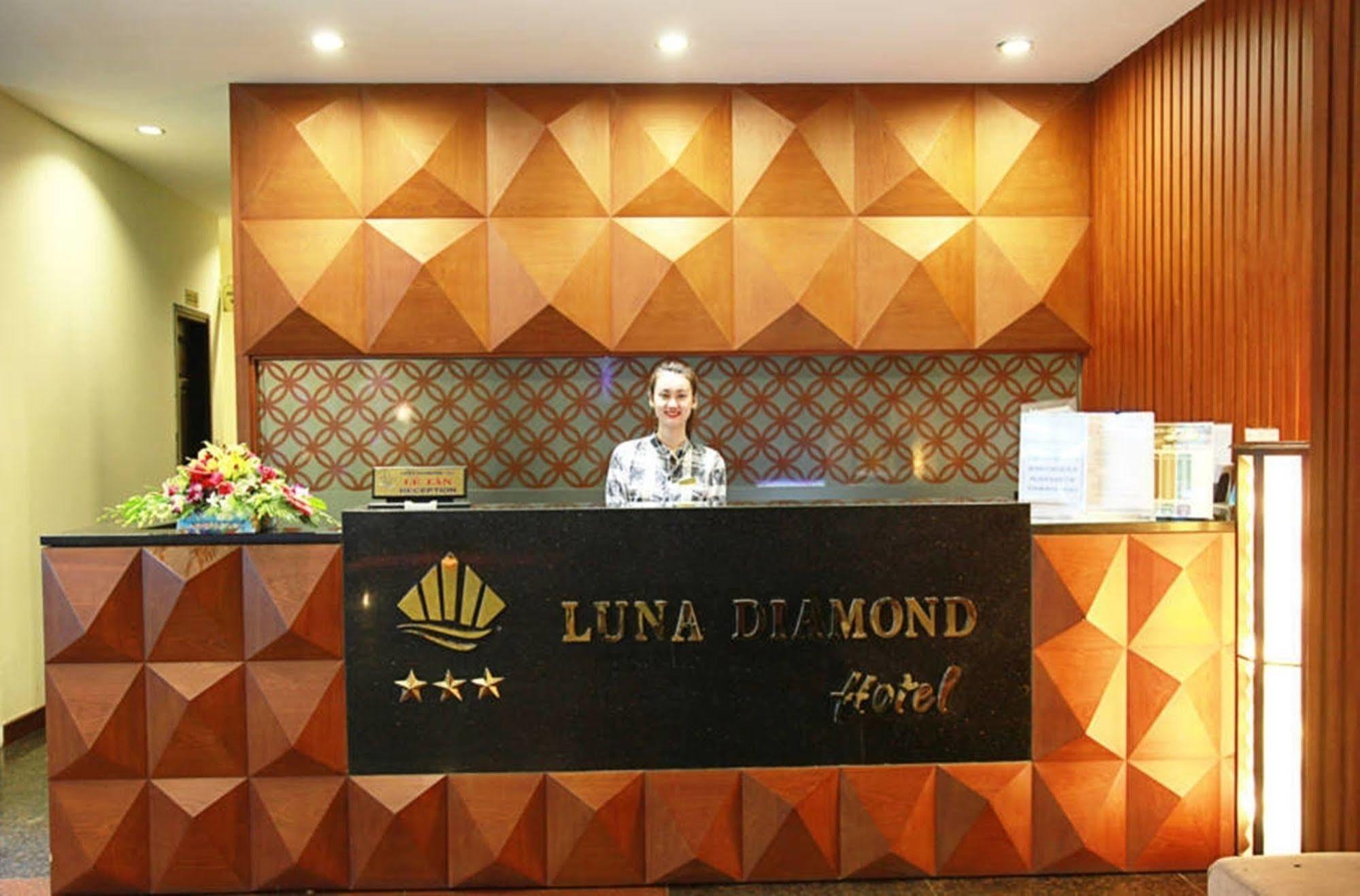 Luna Diamond Hotel Đà Nẵng Exterior foto
