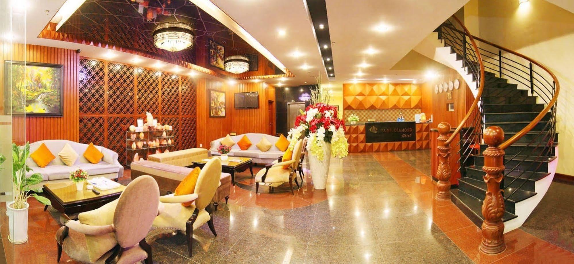 Luna Diamond Hotel Đà Nẵng Exterior foto