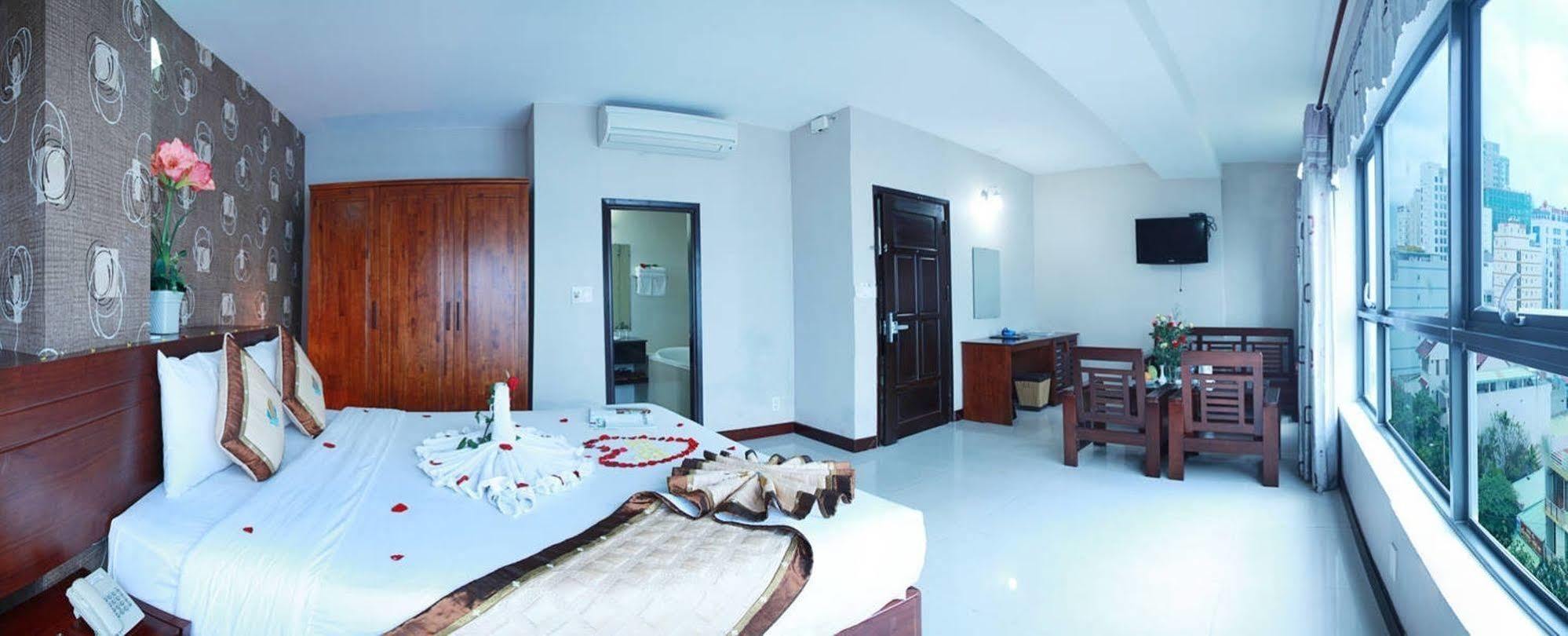 Luna Diamond Hotel Đà Nẵng Exterior foto